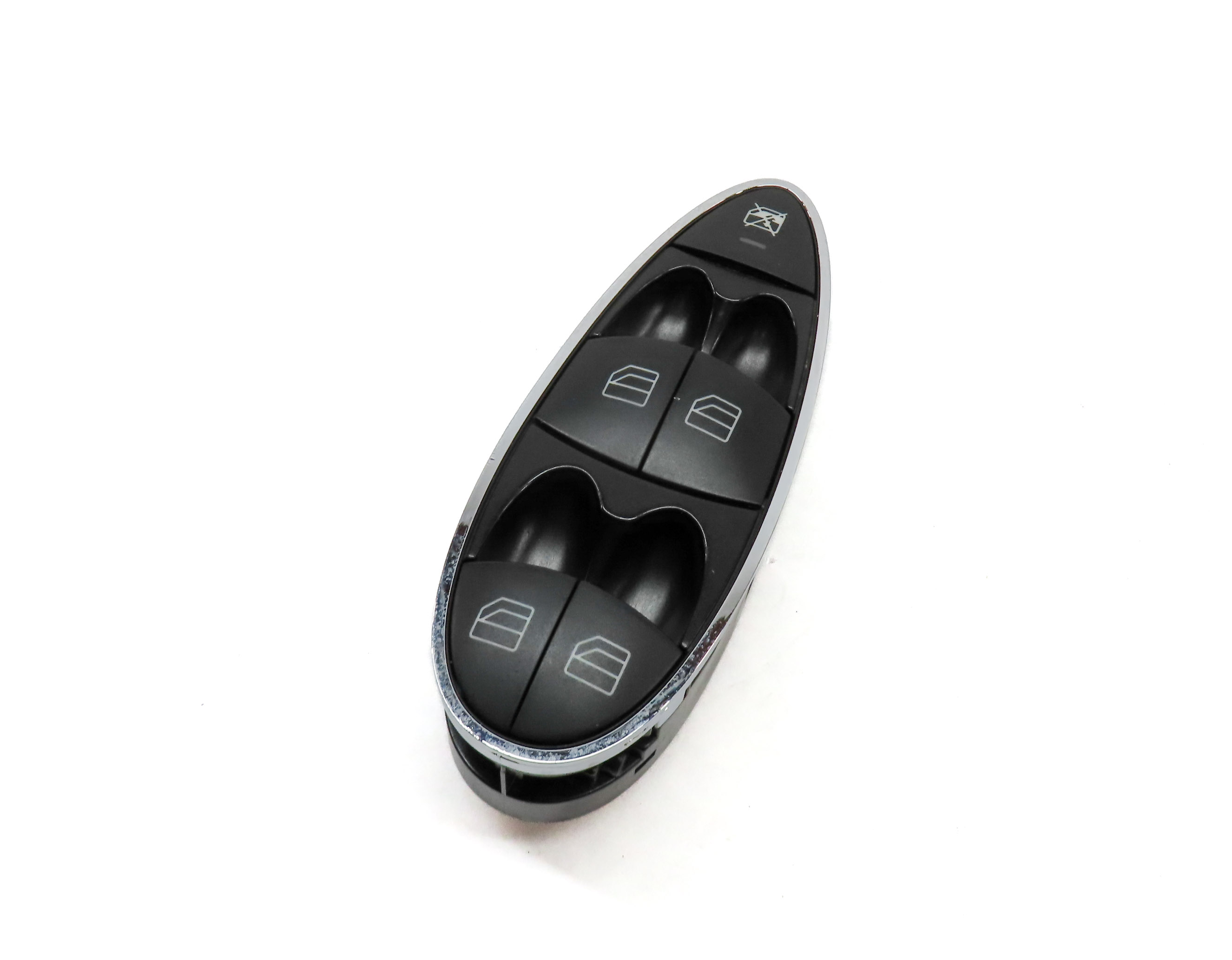 03-11 MERCEDES E CLS CLASS (W211 W219) FRONT LEFT DRIVER MIRROR SWITCH (BLACK) — exact item pictured
